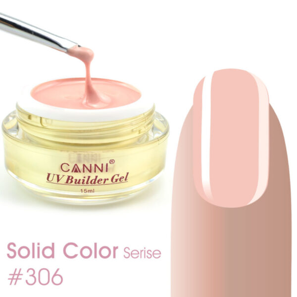 ג’ל בנייה 306 Canni Solid Color