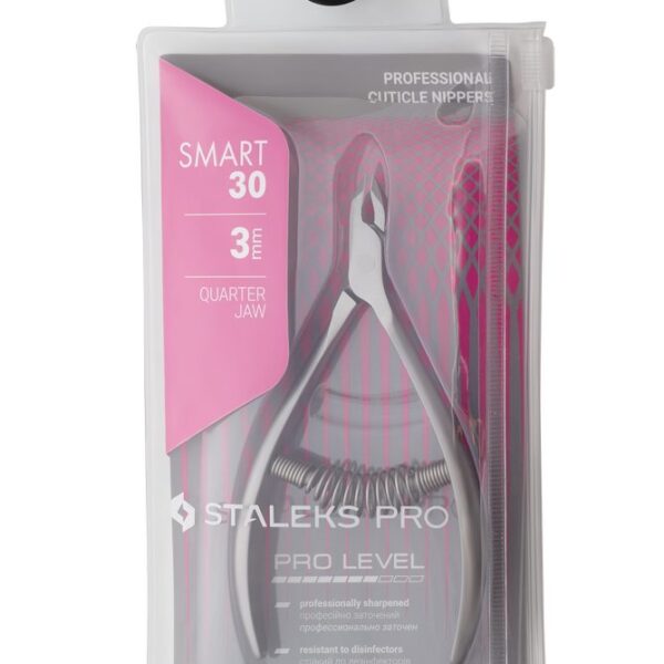 Professional cuticle nippers Staleks Pro Smart 30, 3 mm